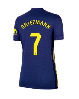 Billige Fotballdrakt Atletico Madrid Antoine Griezmann #7 Replika Bortedrakt Dame 2025-26 Kortermet Billige Fotballdrakt Atletico Madrid Antoine Griezmann #7 Replika Bortedrakt Dame 2025-26 Kortermet